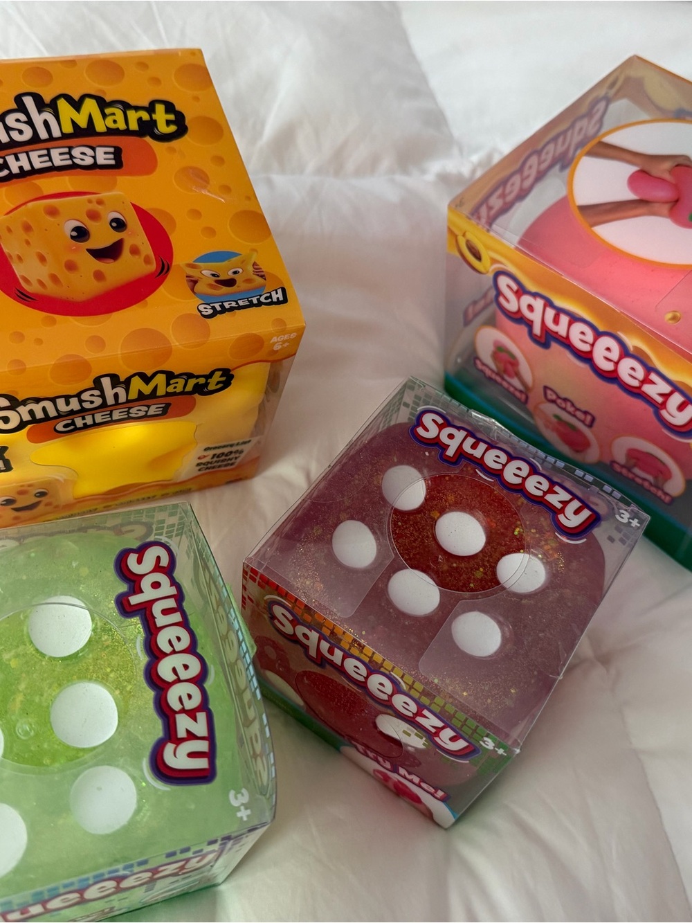 Squeezy and Smushmart lot  -unopened